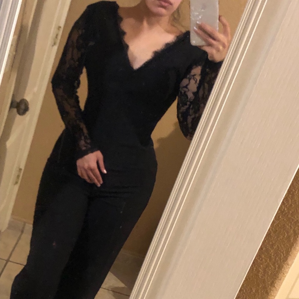Black jumpsuit